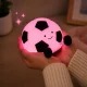 Силиконовый светодиодный ночник Футбольный мяч, RGB, USB-C,...