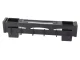 Hanging Kitchen Wall Shelf / Organizer with Hooks, 40 cm, Black