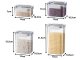 Food Storage Container Set with Silicone Seal, 7 pcs