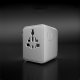 SBS Universal Travel Adapter 2xUSB-C / 1xUSB-A, White