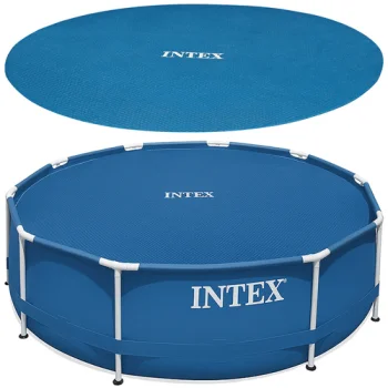 Intex 28013 solārais baseina pārsegs 457 cm baseiniem, zils