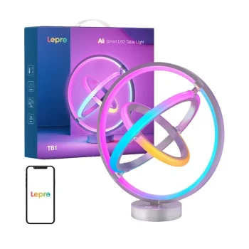 Умная настольная лампа Lepro TB1 RGB, Wi-Fi / Bluetooth
