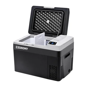 Euhomy CF008-30BL 30L auto ledusskapis, melns