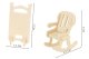 A Set of Wooden Furniture for Dolls, 34 Pcs