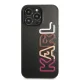 Жесткий чехол Karl Lagerfeld Multipink Brand для iPhone 13 Pro Max, черный
