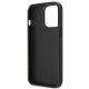 Apple iPhone 13 Pro 6.1\" Guess Saffiano Triangle Logo Cardslot Case Cover, Black