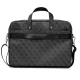 Guess Saffiano 4G Triangle Logo soma klēpjdatoram līdz 16\", melna