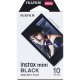 Фотобумага Fujifilm instax mini, черная рамка, 10 шт.