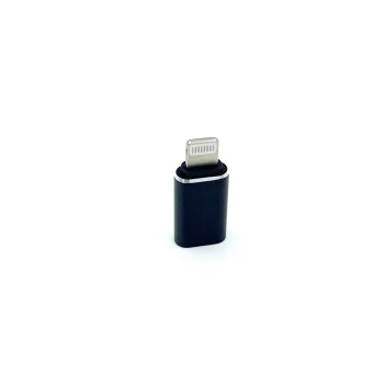 Maxlife USB-C to Lightning Adapter, Black
