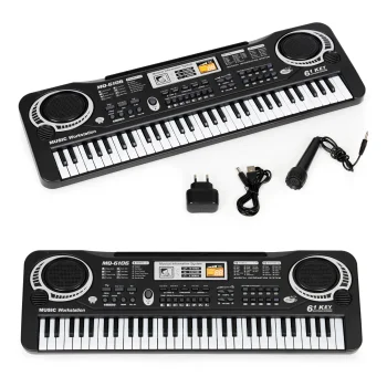 Детский синтезатор Multistore HC158194 с микрофоном, 61 клавиша
