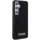 Чехол Karl Lagerfeld для Samsung Galaxy S24+ Rhinestone Logo Metal Plate, черный