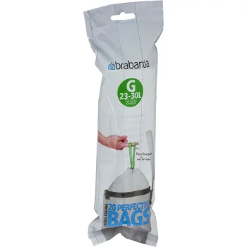 Atkritumu maisi Brabantia PerfectFit Type G 23-30 L, 20 gab.