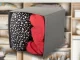 Large Storage Box Organizer for Clothes and Bedding, Grey, 31x34x33 cm