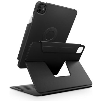 Uniq Rovus Snapmount 360° vāciņš iPad Pro 13" (2024) melns