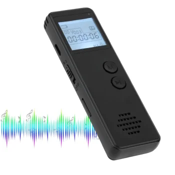 SK-299 Portable 8GB Digital Voice Recorder USB Flash Drive MP3 Player, Black | Digitāls Balss Ierakstītājs Diktofons