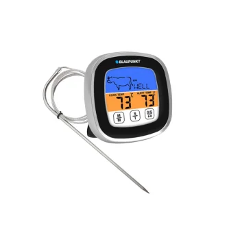 Цифровой термометр для мяса Blaupunkt FTM501 кулинарный, черный и...