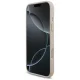 Guess 4G Big 4G Classic Logo Big Strap Metal Buttons Case for iPhone 17 Pro Max, Pink