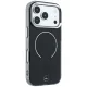 Чехол Mercedes Double Layer Iconic Logo MagSafe для iPhone 18 Pro Max / 17 Pro Max, черный