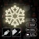 Forever Neon Декоративная Светодиодная Лампа Рисунок Освещение, Snowflake...