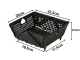 Collapsible Plastic Fruit and Vegetable Basket Colander