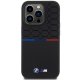 BMW M Silicone Pattern MagSafe Case for iPhone 15 Pro, Black