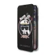 Чехол-книжка Karl Lagerfeld Signature Glitter для iPhone X / XS, черный