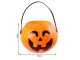 Halloween Pumpkin Candy Bucket, Large, Orange