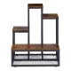 Puķu statīvs ar 4 plauktiem ModernHome, industriāls augu plaukts loft stilā
