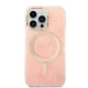 Apple iPhone 13 Pro Max 6.7\" Guess 4G Print MagSafe Case Cover (GUBPP13XH4EACSP) + Charger, Pink