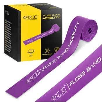 4FIZJO Floss Band kompresijas lente vingrošanai 1 mm, violeta