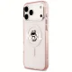 Karl Lagerfeld IML Choupette Sketch Logo MagSafe vāciņš iPhone 17 Pro Max, rozā
