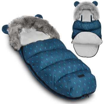 Elmi Ricokids Blue Kids Sleeping Bag for Stroller or Sled