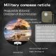 Binoklis 7x50 BaK-4, 7.3°, IPX7 ar kompasu un tālmēru