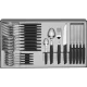 Galda piederumu komplekts Victorinox Swiss Modern, 24 gab., melns