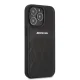 Mercedes iPhone 13 / 13 Pro чехол Leather Curved Lines, черный