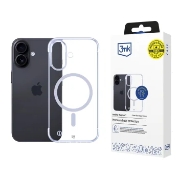 Чехол 3mk для iPhone 17 Just20g MagCase, прозрачный