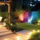 Saules dārza lampa Forever Light SUNARI FME-190 ar RGB LED apgaismojumu