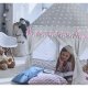 Bērnu Spēļu Telts Kruzzel 23476, Pelēk-Rozā | Children Play Tent