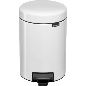 Мусорное ведро с педалью Brabantia NewIcon 3 л, белое