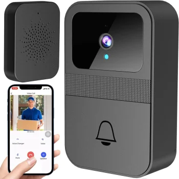Bezvadu WiFi video domofons ar kameru un aplikāciju vārtiem