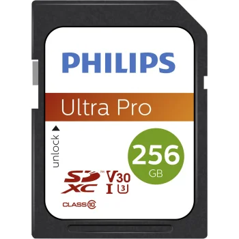 Philips SDXC atmiņas karte 256 GB UHS-I U3 V30 A1 Class 10