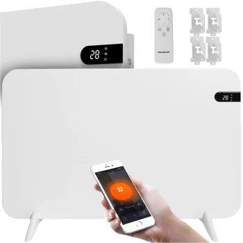 Infrasarkano staru apsildes panelis 45x70 cm, 450 W, Wi-Fi
