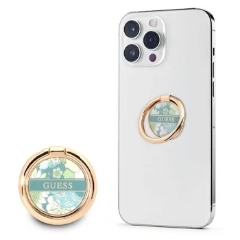 Держатель-кольцо Guess Flower Collection Ring Stand, зеленый