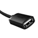 Удлинительный кабель USB 2.0 Baseus AirJoy Series 0.5м, черный