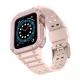 Ремешок с чехлом для Apple Watch 42/44/45mm (Розовый)
