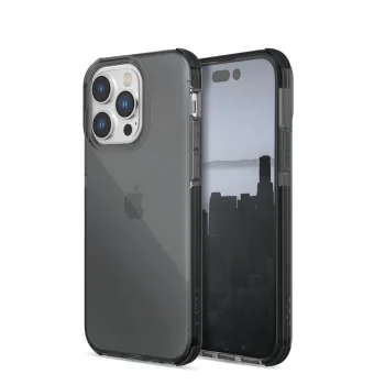 Raptic X-Doria iPhone 14 Pro Max Case Clear, Black