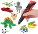 Children\'s 3D Pen Pencil Printer for ABS and PLA Plastic for Modeling Drawing, 1.75 mm