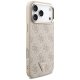 Guess 4G Triangle Logo MagSafe vāciņš iPhone 17 Pro Max - Rose Gold | Phone Case Cover