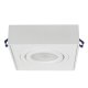 Maclean MCE464 W Recessed Ceiling Spotlight Fixture for MR16/GU10, White