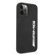 AMG Silicone Big Logo vāciņš iPhone 12 Pro Max - melns